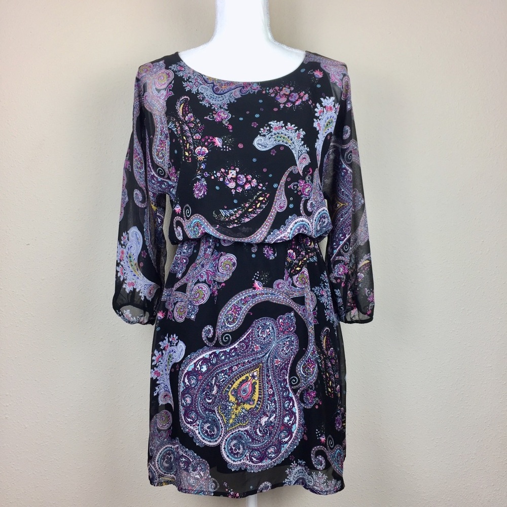 🌞Express paisley dress - size XS